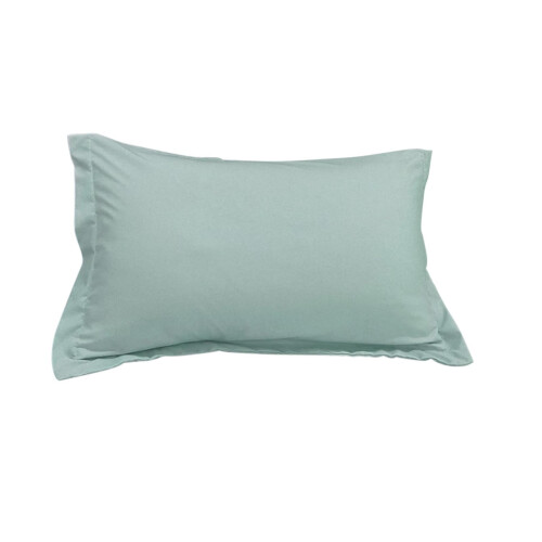 Funda de almohada extragrande de algodón lavado de 48x74 cm. 1