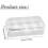 8grid Plastic Egg Holder with Shockproof Storage Box for Refrigerator Kitchen Egg Container Space-saving Organizer Tray 3