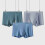 Modal boxershorts voor heren, middelhoge taille, 5-pack 2