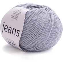 1Pack Hilo Jeans, Hilo Algodón Amigurumi, Hilo Algodón Ganchillo, Hilo Tejer, Hilo Algodón amigurumi, 55% Algodón - 45% PAC (Poliacrílico)
