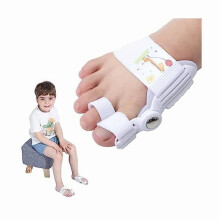ZLCBunion Kids Bunion Corrector – Nastavitelná silikonová dlaha, ortopedický narovnávač prstů pro Hallux Valgus, kladívkové a