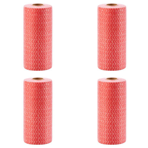 Πανάκια καθαρισμού μιας χρήσης 4Rolls (200 τεμάχια), Μαντηλάκια κουζίνας ταχείας