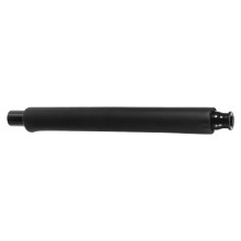FRCOLOR Maniglia di ricambio per cric idraulico per rimorchio, in acciaio nero, 1 set per meccanici