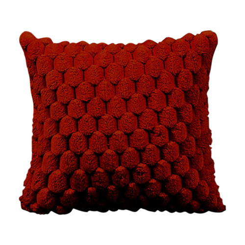 Μαξιλαροθήκη από βελούδο σε σχήμα χιονονιφάδας 50cm, μονόχρωμη οσφυϊκή υποστήριξη