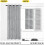 Blackout Kitchen Curtain Panels Silver Grey 34x45 Inch Set 6