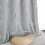 Microfiber Blackout Curtains 52x84 in, Silver Wave Foil 5