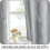 Microfiber Blackout Curtains 52x84 in, Silver Wave Foil 4