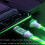Καλώδιο USB-C σε USB-C με φωτισμό LED, γρήγορη φόρτιση 3A, συμβατό με iPhone15/15Pro/15Plus/15Pro Max (3,3 3