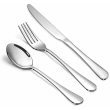 Stainless Steel 18-Piece Silverware Set