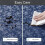 Vinyl Tablecloth Rectangle Navy Blue 52 x 70 in 3