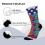 67Socks Graphic Crew-strumpor 6-pack 6