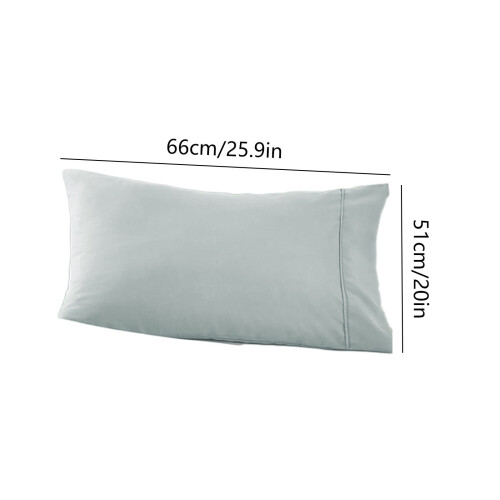 Μαξιλαροθήκες Gallickan Standard Size, Ελαφριά, Υπερ-μαλακή, Εύκολης Φροντίδας, από Βαμβάκι 2