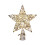 Metal Christmas Tree Topper Star with Warm White Lights 2