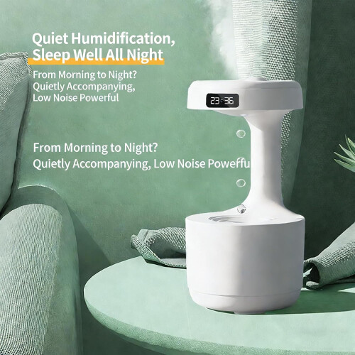 Mushroom Humidifier White 800ml USB-C Dual Mode 1