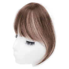 Syntetické r Bangs Bla Flfy Tepelne odolné vlákno Vlasové doplnky Nové P1P8H8