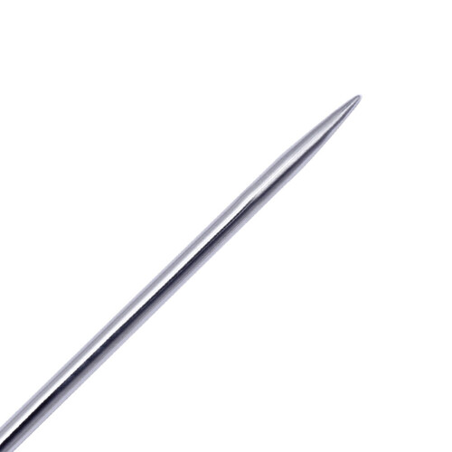 Embroidery Needle Silver Stainless -Pcs Large Eye 2