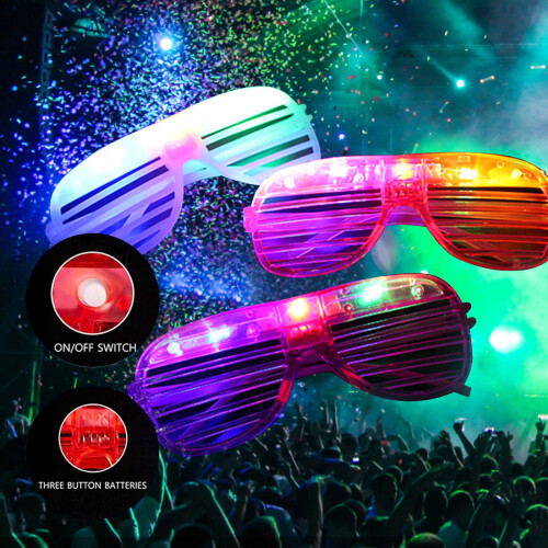 LED-glödglasögon – Blå, 1 st. 1
