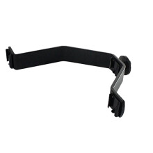 3-in-1 Hot Shoe V-mount beugel, videoaccessoire, drievoudige flitsschoenbeugel voor videolampen, microfoons of monitoren (zwart)