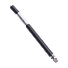 Stylus cu vârf rigid pentru tabletă capacitivă cu ecran tactil, negru