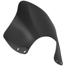 OUNONA Motorrad-Windschutzscheibenverlängerung, Roller-Seitenspiegel-Deflektor für Motorrad, Schwarz