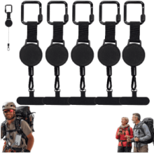 Cordão retrátil antifurto para celular, ideal para atividades ao ar livre – Ajustável, com fio de aço resistente a cortes, porta-chaves leve