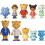 Σετ Φιγούρες Γειτονιάς & Οικογένειας του Daniel Tiger (10 τεμάχια) 1