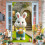 Easter Door Cover Bunny and Eggs Design 1 Pack 5