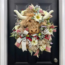 Coronas de Pascua en liquidación, coronas y guirnaldas de Pascua, coronas de Pascua grandes, decoraciones de Pascua, decoración de Pascua para