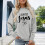 Damen-Sweatshirt in Übergröße, Pullover, Langarm, Rundhalsausschnitt, Freizeitoberteil 2
