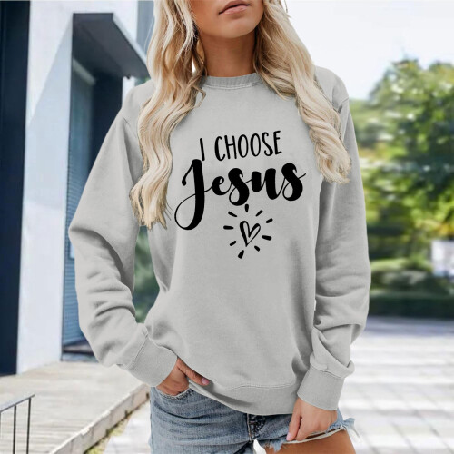 Damen-Sweatshirt in Übergröße, Pullover, Langarm, Rundhalsausschnitt, Freizeitoberteil 1