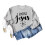 Damen-Sweatshirt in Übergröße, Pullover, Langarm, Rundhalsausschnitt, Freizeitoberteil 4