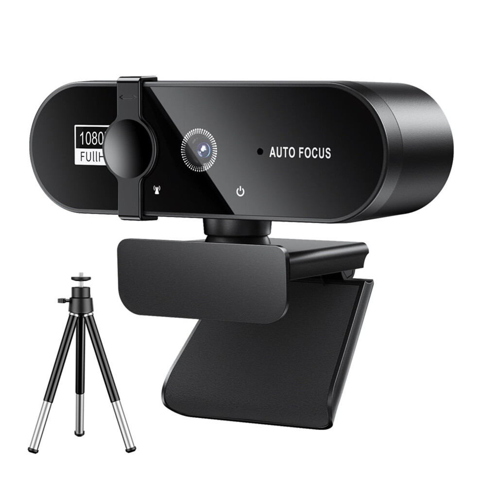 Webcam For Pc With Microphone, Usb, Autofocus, 4K 9097180032724