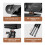 HD-webcam met autofocus, ingebouwde microfoon en statief. 4