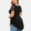 Γυναικεία Μπλούζα με Κοντά Μανίκια Lulshou Plus Size, Γυναικεία Μπλούζα με Στρογγυλή 7