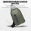 Casual τσάντα ώμου Crossbody, φορητό σακίδιο ημέρας για ταξίδια, αθλητισμό, τρέξιμο και 5