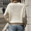 Hässliche Weihnachtspullover für Damen, einfarbiger Rollkragenpullover, stylischer Langarmpullover für den Alltag 3