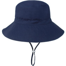 Baby solhat justerbar kasket småbørn strand sommerhatte UPF50+ til baby pige dreng