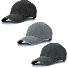1/2/3 stk. baseballkasket unisex vintage vasket slidt kasket, retro justerbare farhatte, baseballkasket til mænd og kvinder