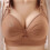 Σουτιέν Plus Size για γυναίκες με εκτύπωση, μαζεμένα, μεγάλο μέγεθος, καθημερινό 2