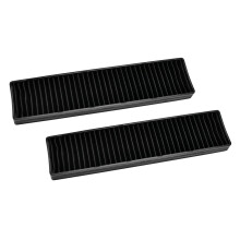WB06X10807 5230W1A003A Microwave Charcoal Filter compatible with GE PVM9005SJ8SS JVM7195SK6SS (2 Pack)