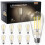 Λαμπτήρες LED Edison Ισοδύναμο 60W, Ρυθμιζόμενης φωτεινότητας, Θερμό λευκό 2700K, Βάση E26, 1