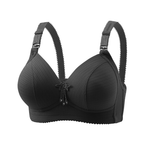 Γυναικεία Σουτιέν Plus Size για Γυναικεία, Άνετα, Χωρίς Ατσάλι, Δαχτυλίδια,