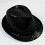Jazz Hat Glowing Sequins LED Φορητό Λαμπερό Καπέλο για Παράσταση, Royal Blue 4