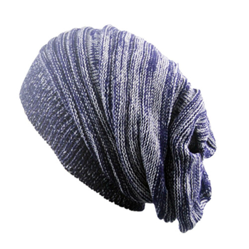Πλεκτό καπέλο Beanie για άνδρες και γυναίκες, oversized slouchy ζεστό χειμωνιάτικο καπέλο με 1