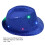 Harmtty Jazz Hat Glowing Sequins LED Portable Shining Hat for Performance, Golden 7