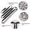 Νυφική Ζώνη με Στρας - Ασημένιες Ζώνες με Στρας για Γυναικεία Επίσημο Βραδινό 7