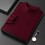 Herrenmode Stehkragenpullover Herbst Winter Freizeit Einfarbig Thermopullover Warm Strickpullover Top Herrenpullover (Weinrot, M) 4