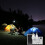 Ηλιακή λάμπα κάμπινγκ 5000mAh, αδιάβροχη 5.5W LED με θύρα USB-C/Android/iOS, συμβατή με λάμπες 5