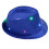 Jazz Hat Glowing Sequins LED Φορητό Λαμπερό Καπέλο για Παράσταση, Royal Blue 2