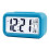 Ηλεκτρονικό ψηφιακό ξυπνητήρι με οθόνη LED, λειτουργία με μπαταρία θερμοκρασίας 1